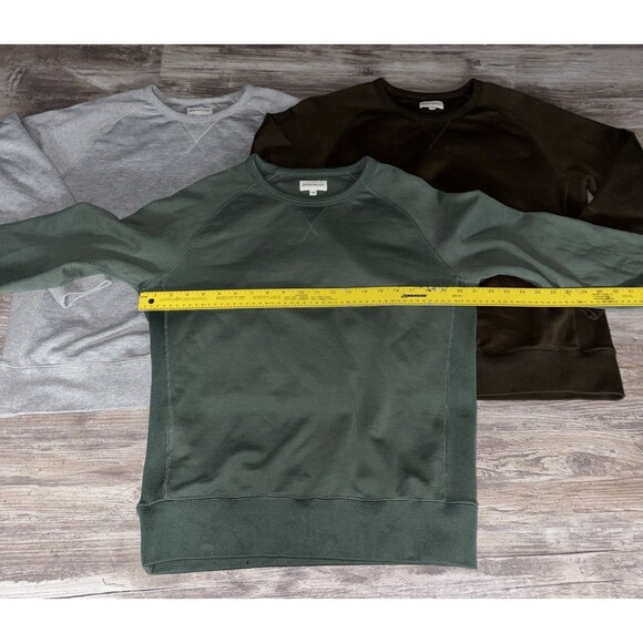 3 NWOT Super & Mackay Crewneck Sweatshirts Men’s Medium - Picture 4 of 5